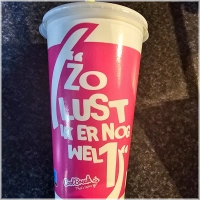 Banaan milkshake groot