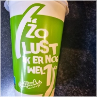 Chocolade milkshake middel