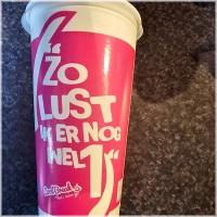 Vanille milkshake groot