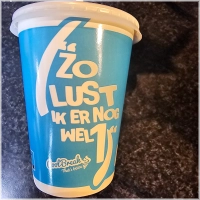 Vanille milkshake klein