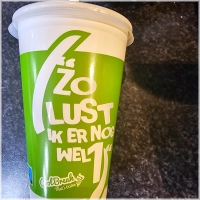 Vanille milkshake middel