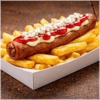 Friet super stoofvlees